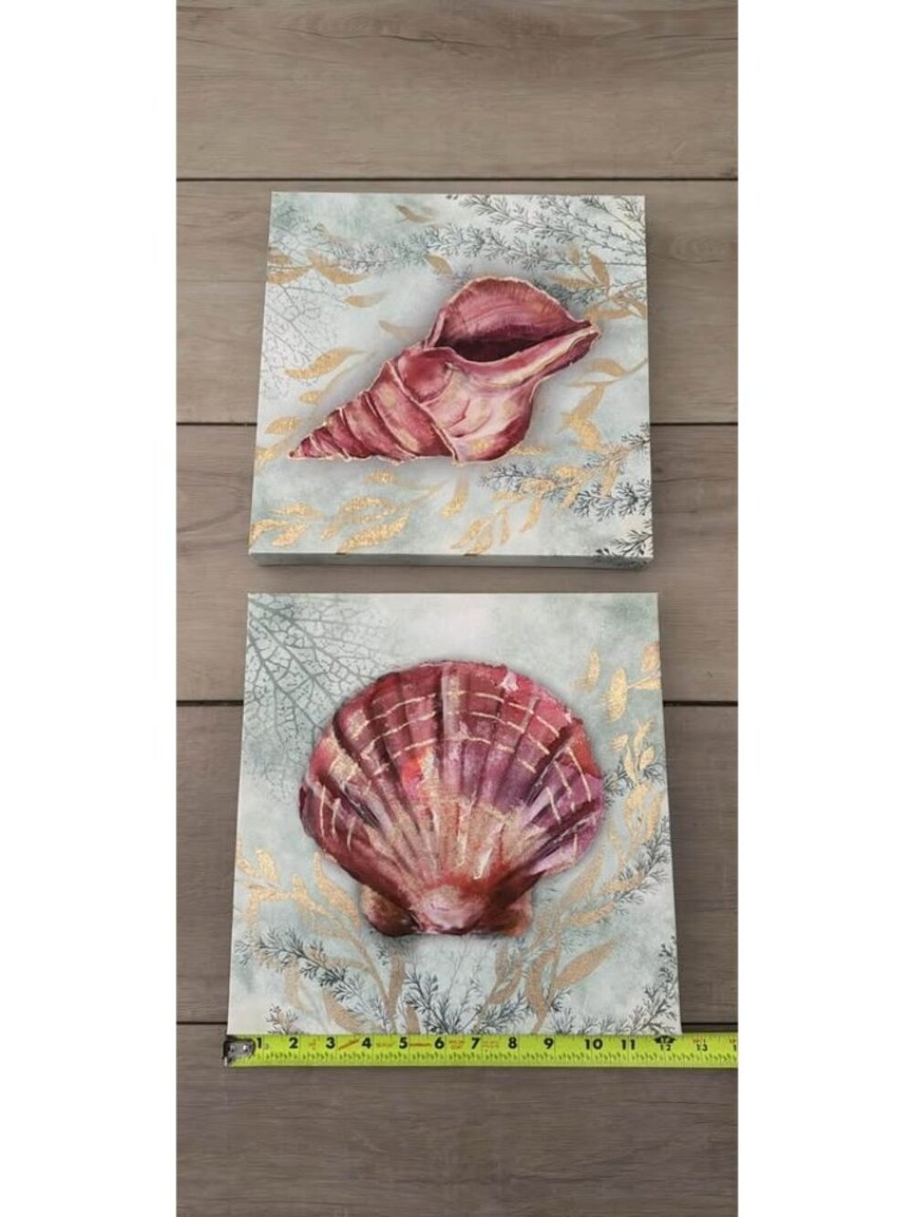 Coastal Canvas Prints. Set of two.